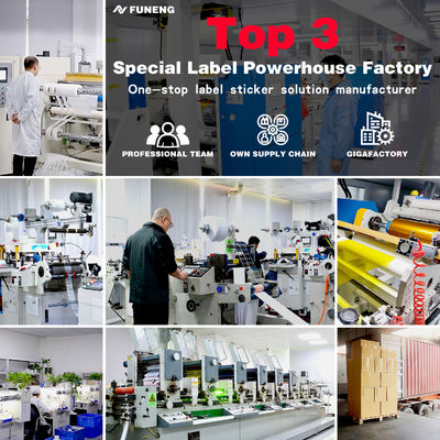 Custom Waterproof Cable Labels - Industrial Grade Strong Adhesive